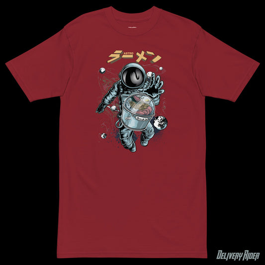 Delivery Rider Astro Ramen Men’s premium heavyweight tee