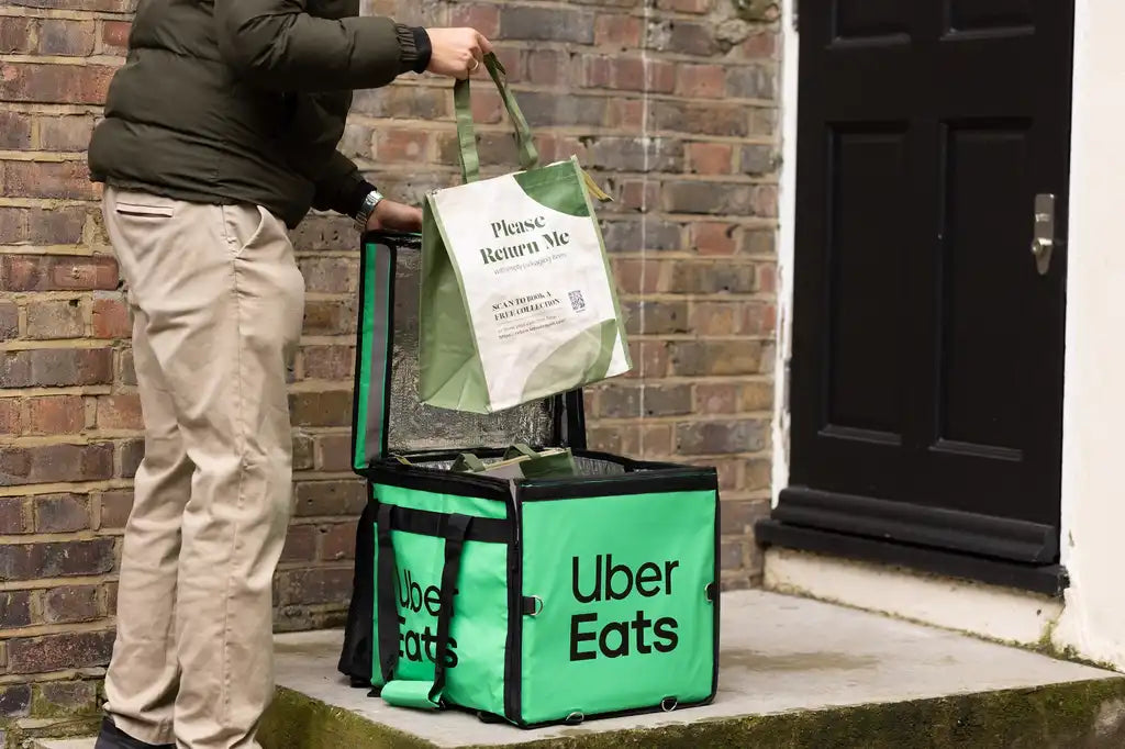 Uber Eats rolls out eco-packaging trial in central London