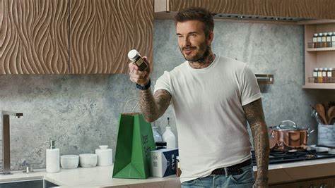 David and Victoria Beckham have made their Super Bowl advert debut for Uber Eats,