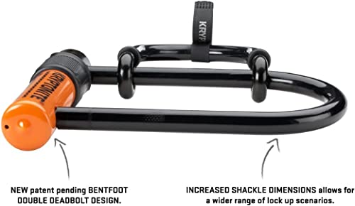 Kryptonite Messenger Mini+ Plus Wheel Extender Bicycle U-Lock