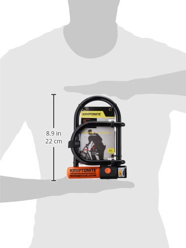 Kryptonite Messenger Mini+ Plus Wheel Extender Bicycle U-Lock