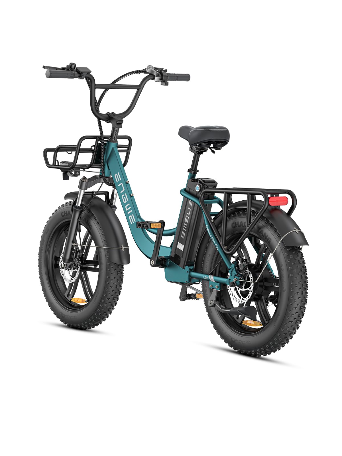 ENGWE L20 BOOST Electric Bike, 20‘’ ×4.0‘’ Fat Tire E-Bike for Adults 7 Speeds, 250W Motor 48V 13AhRemovable Battery Range up 120 km