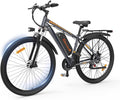 Electric Bike for Adults, 29" Commuter & Mountain E-Bike, 250W Motor with 48V 18.6AH Battery, 21-Speed Gears & Adjustable Fork, 40-50km Range, UK Legal 25km/h, Disc Brake, Max Load 130kg