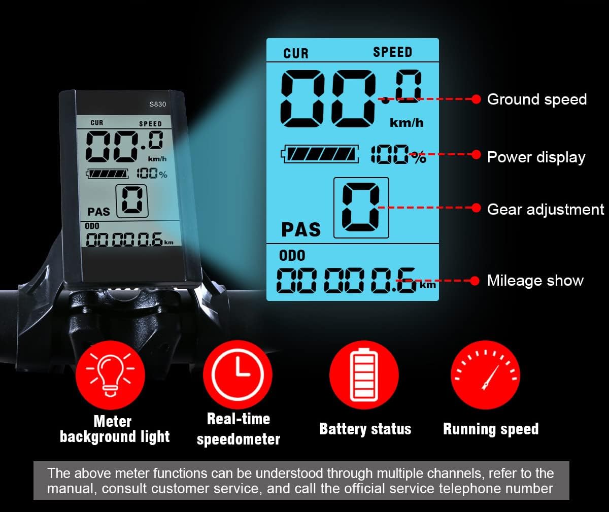 SAMEBIKE Electric Bike for AdultsCommuter Folding Snow Mountain Fat Tire E-Bike 20" 4.0 Removable Battery 7 Speed Gears