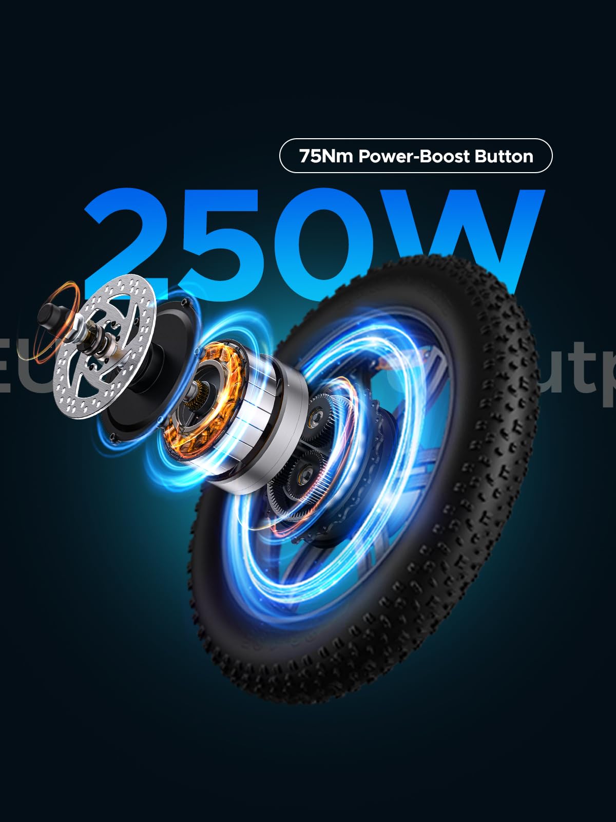 ENGWE L20 BOOST Electric Bike, 20‘’ ×4.0‘’ Fat Tire E-Bike for Adults 7 Speeds, 250W Motor 48V 13AhRemovable Battery Range up 120 km