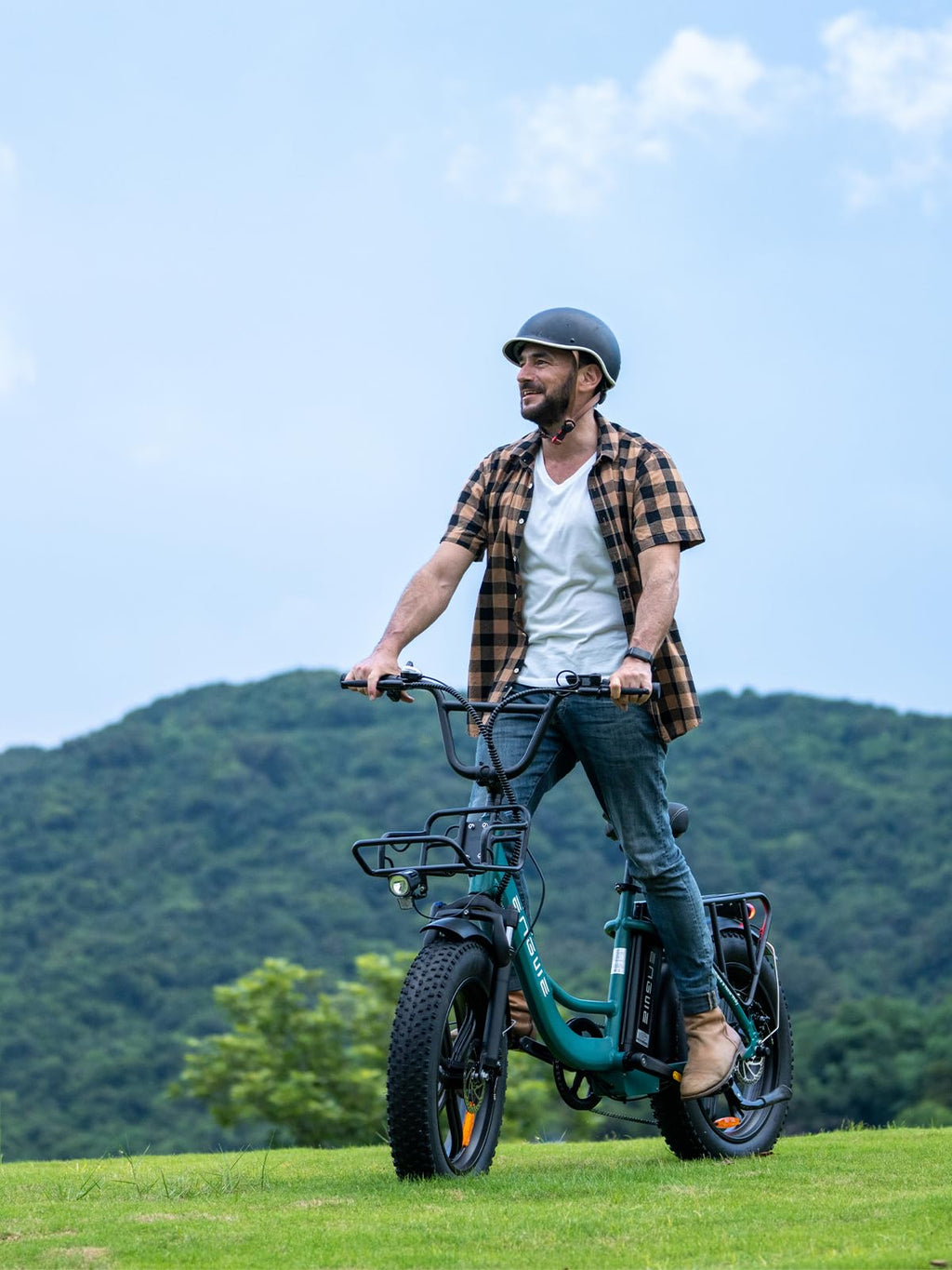 ENGWE L20 BOOST Electric Bike, 20‘’ ×4.0‘’ Fat Tire E-Bike for Adults 7 Speeds, 250W Motor 48V 13AhRemovable Battery Range up 120 km