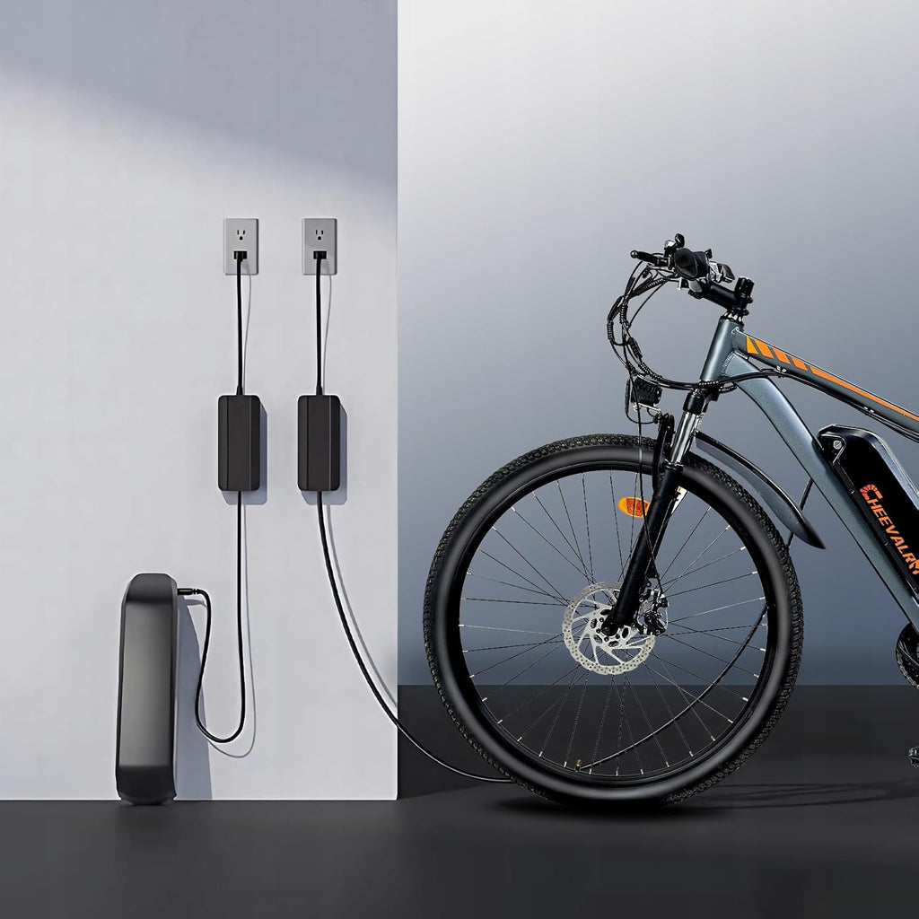 Electric Bike for Adults, 29" Commuter & Mountain E-Bike, 250W Motor with 48V 18.6AH Battery, 21-Speed Gears & Adjustable Fork, 40-50km Range, UK Legal 25km/h, Disc Brake, Max Load 130kg