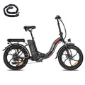 Fafrees F20 Folding Electric Bike for Adults, 36V 16Ah Removable Battery Ebike for Men and Ladies, 20 * 3.0 INCHES Fat Tire Pedal Assist E Bike, UK Stock