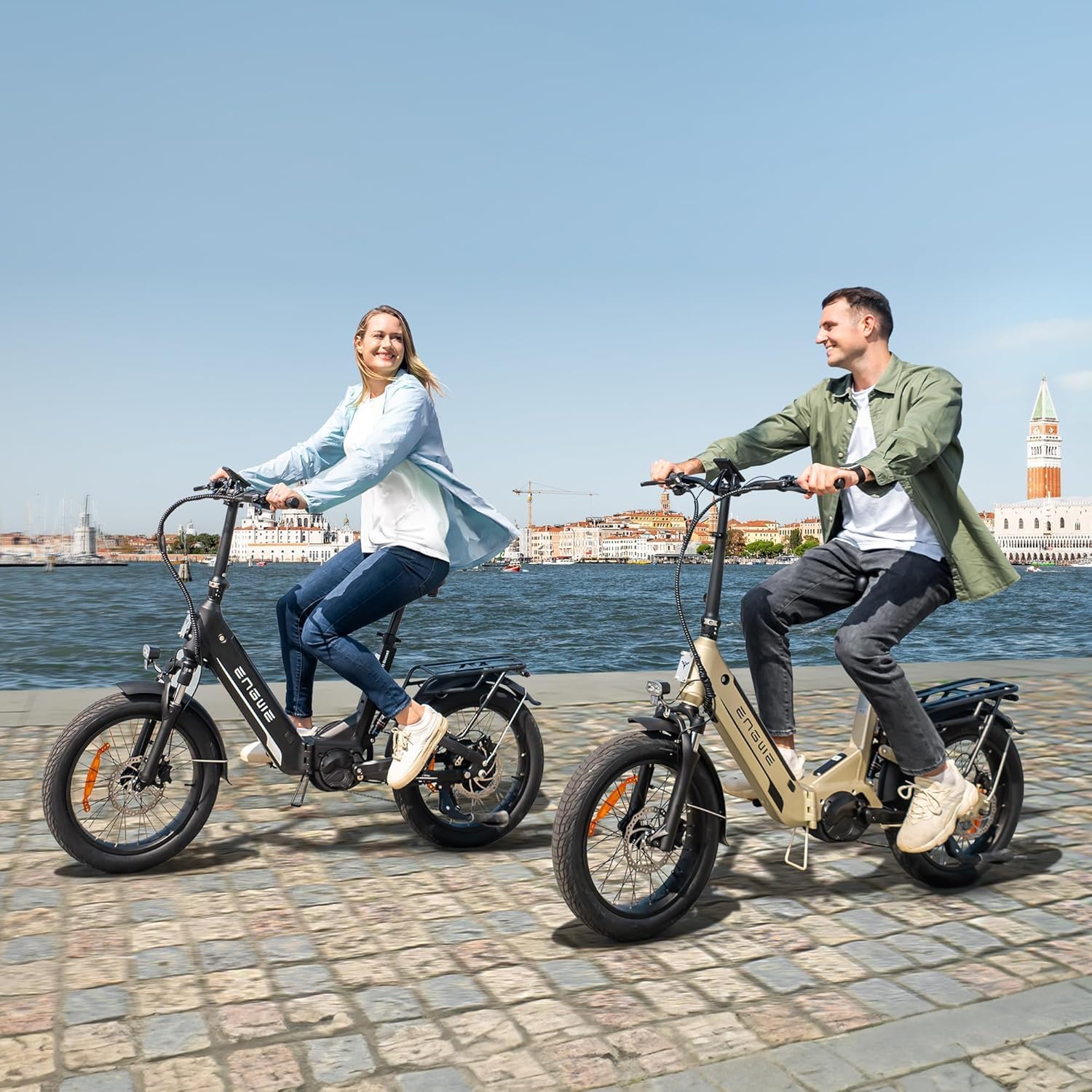 ENGWE L20 3.0 Pro Electric Bike with APP&IOT, 48V 15Ah E-Bike with Battery up to 160km, Torque Sensor and Hydraulic Brake, 20 * 3.0 Tyres, Fully charged in 2h