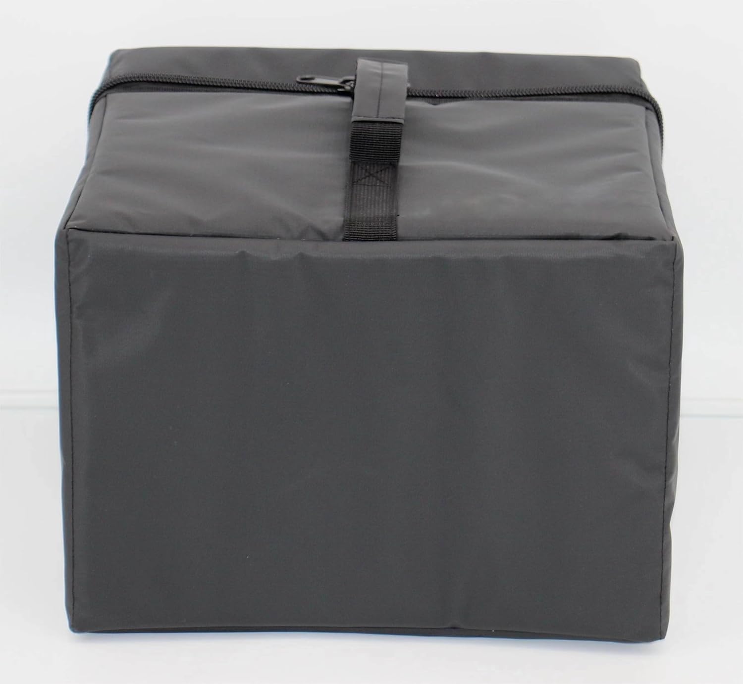 Thermal Insulated Food Delivery Bag - Reusable Cooler Bag for Grocery Shopping & Instacart - Heavy-Duty Pizza Delivery Bag For Hot/Cold Foods - Black