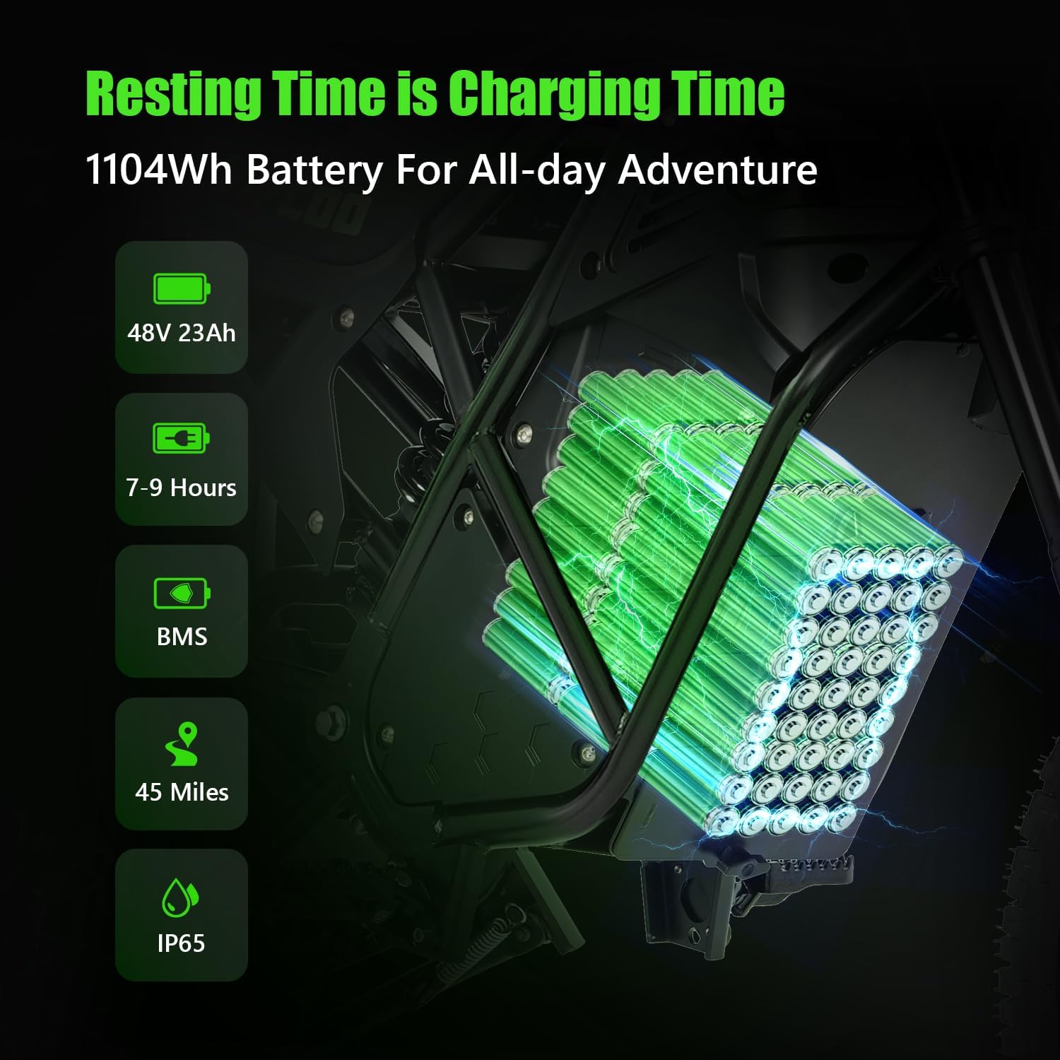 VIPCOO H3 Electric Dirt Bike for Teens Adults,14"/12" Off Road Dirt Bike Fit Age 13+,48V/23Ah Removable Battery Up to 25-43.5Miles,Dual Hydraulic Brakes & Full Suspension E-bike