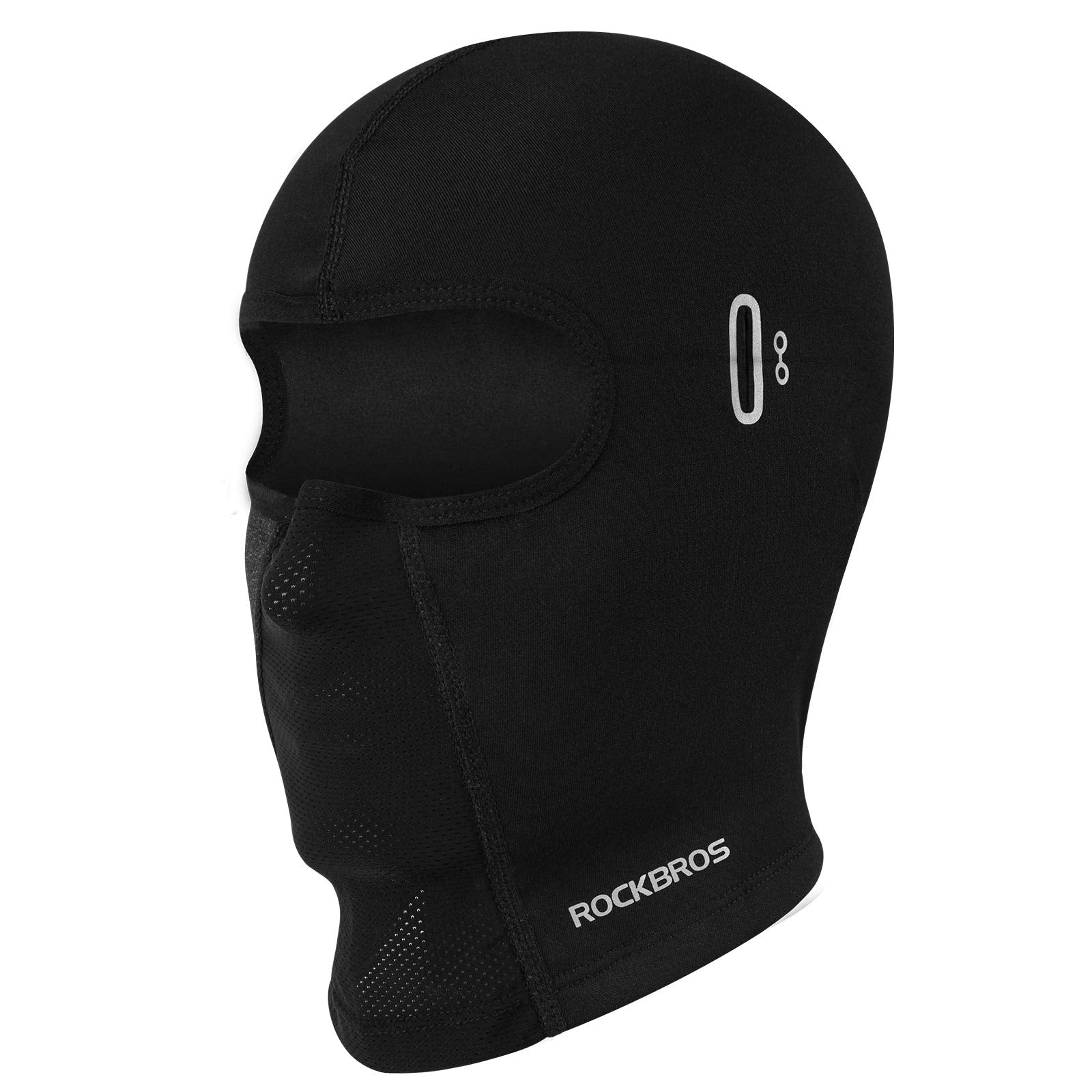 ROCKBROS Windproof Balaclava Breathable Face Cover Winter Thermal Fleece Neck Warmer Headcover Outdoor Sports Cycling Skiing Hats Fit Helmet Elastic Headwear 54-62CM