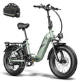 Fafrees FF20 Polar Folding Electric Bike, 998Wh Dual Battery, 140km Range, 20x4.0 INCHES Fat Tyres, Pedal Assist EBike for Audlts