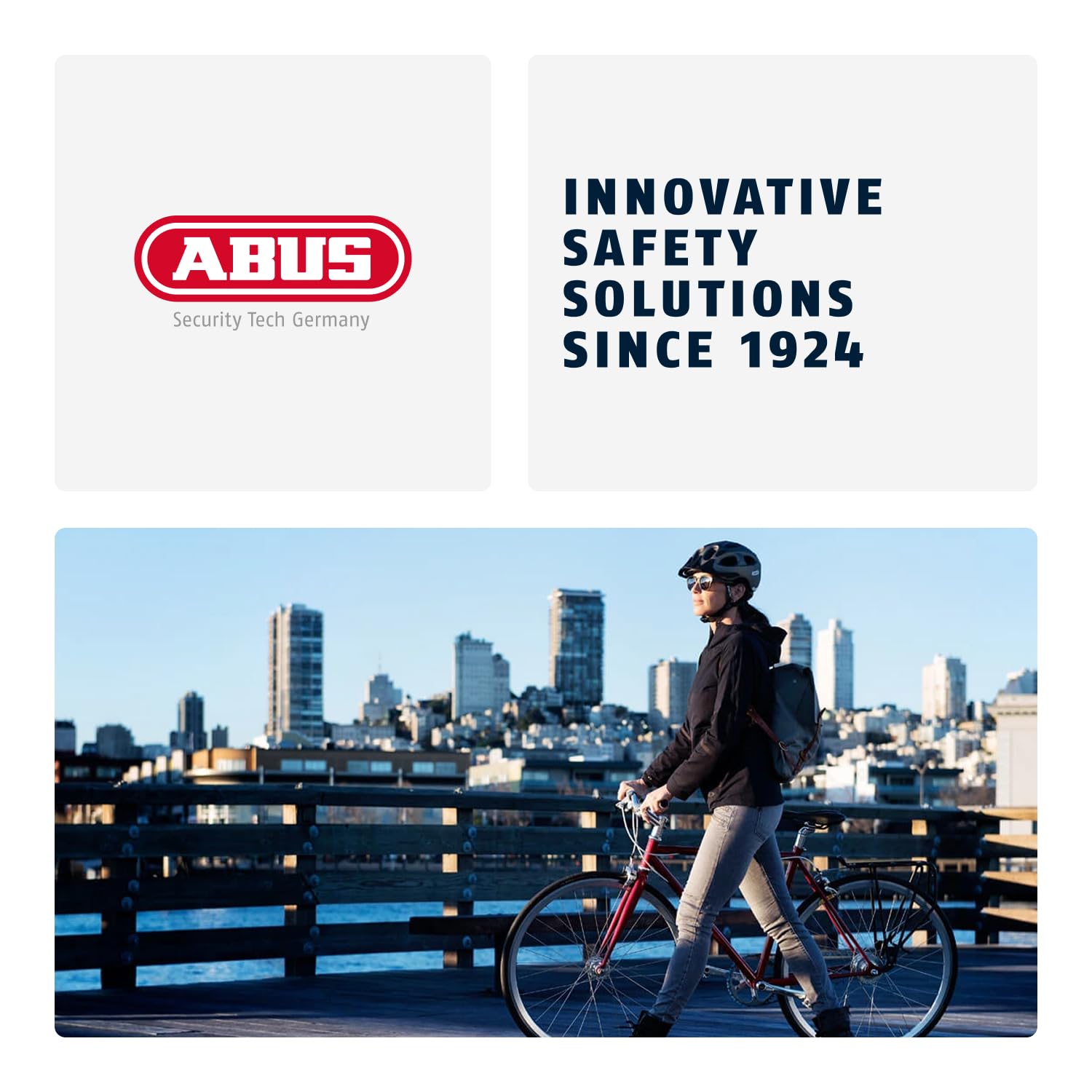 ABUS frame lock PRO TECTIC 4960 NR - Bicycle lock for attachment to the frame of the bicycle - 8.5 mm thick shackle - security level 7 - Black