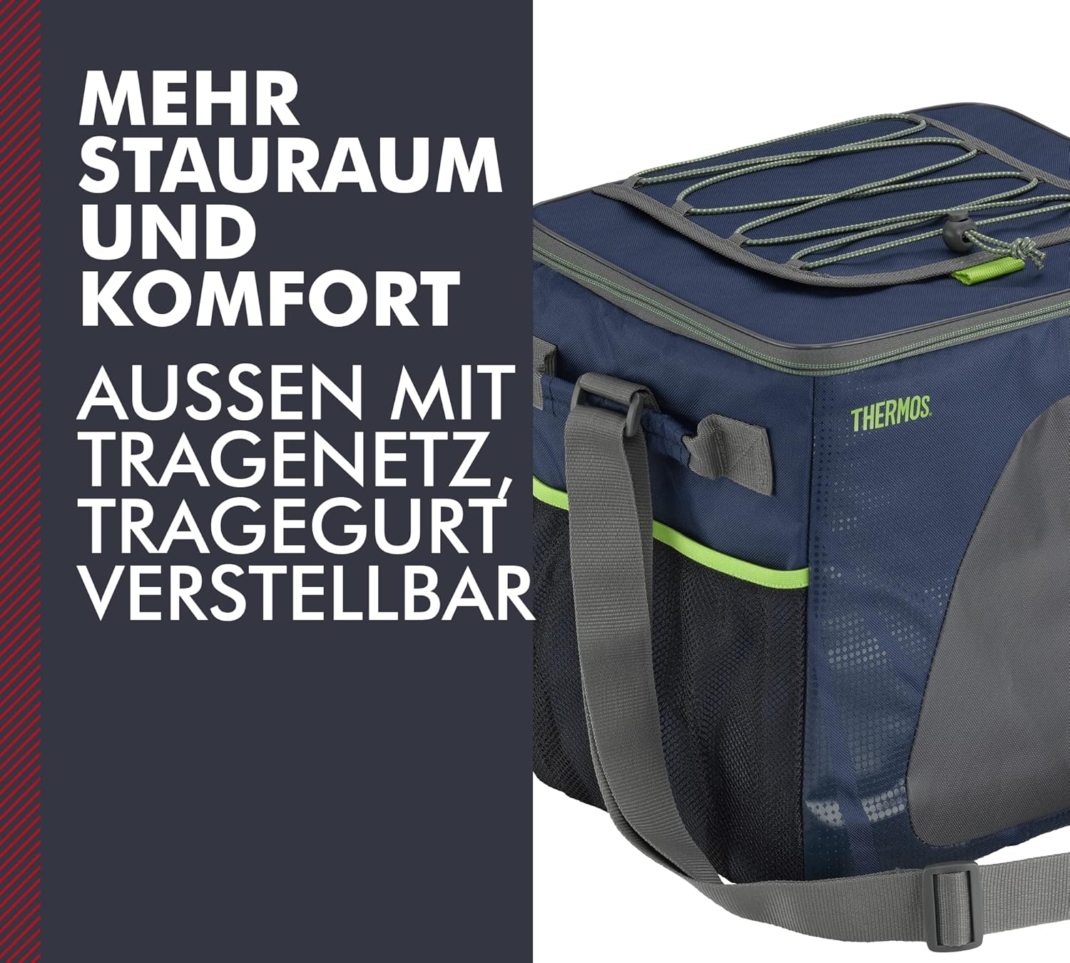 Thermos 148864 Radiance Cooler, Navy, 24 Can/16 L