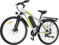 Mens Electric Bike 29" Off-Road & City E Bike, 250W Motor, 36V 15Ah Battery, 25km/h, 21-Speed, Hydraulic Suspension, 180mm Disc Brake, LED Display & Headlight, Up to 90km Range, 150kg Max Load