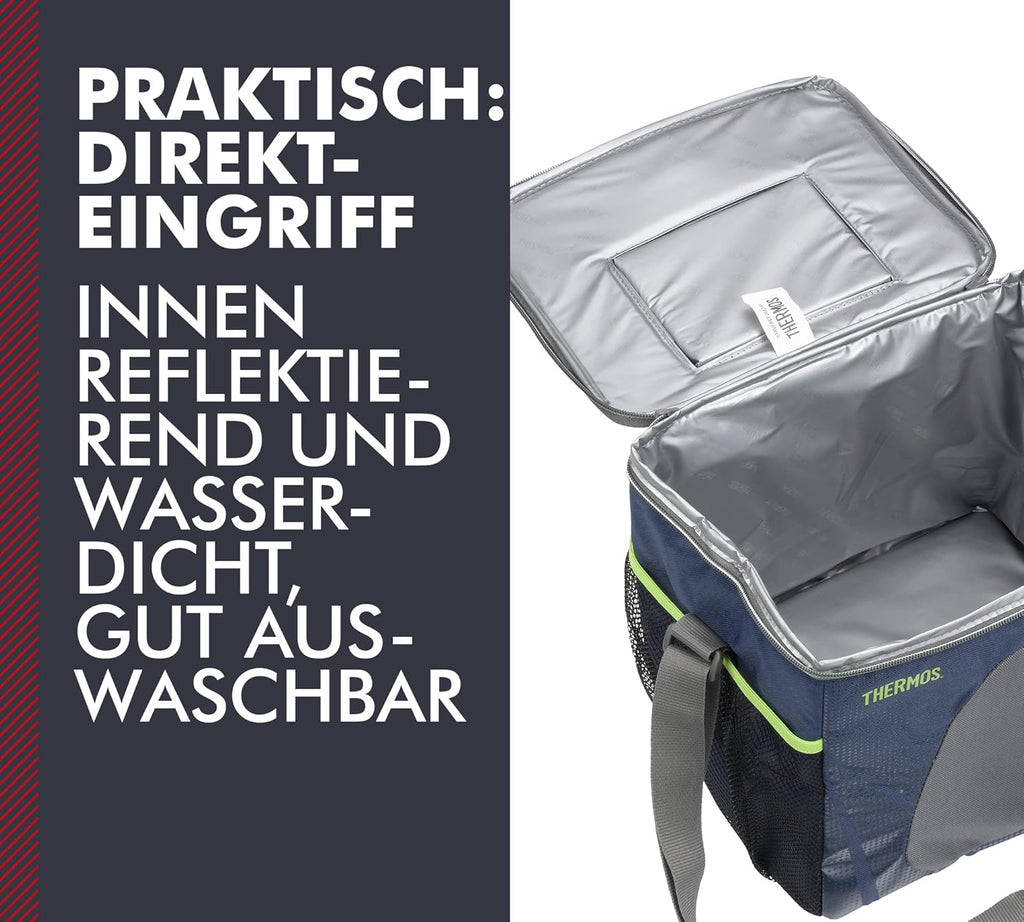 Thermos 148864 Radiance Cooler, Navy, 24 Can/16 L