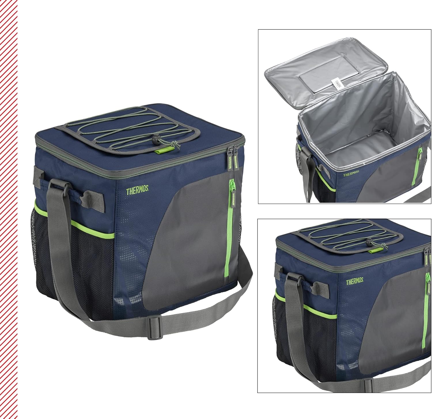 Thermos 148864 Radiance Cooler, Navy, 24 Can/16 L