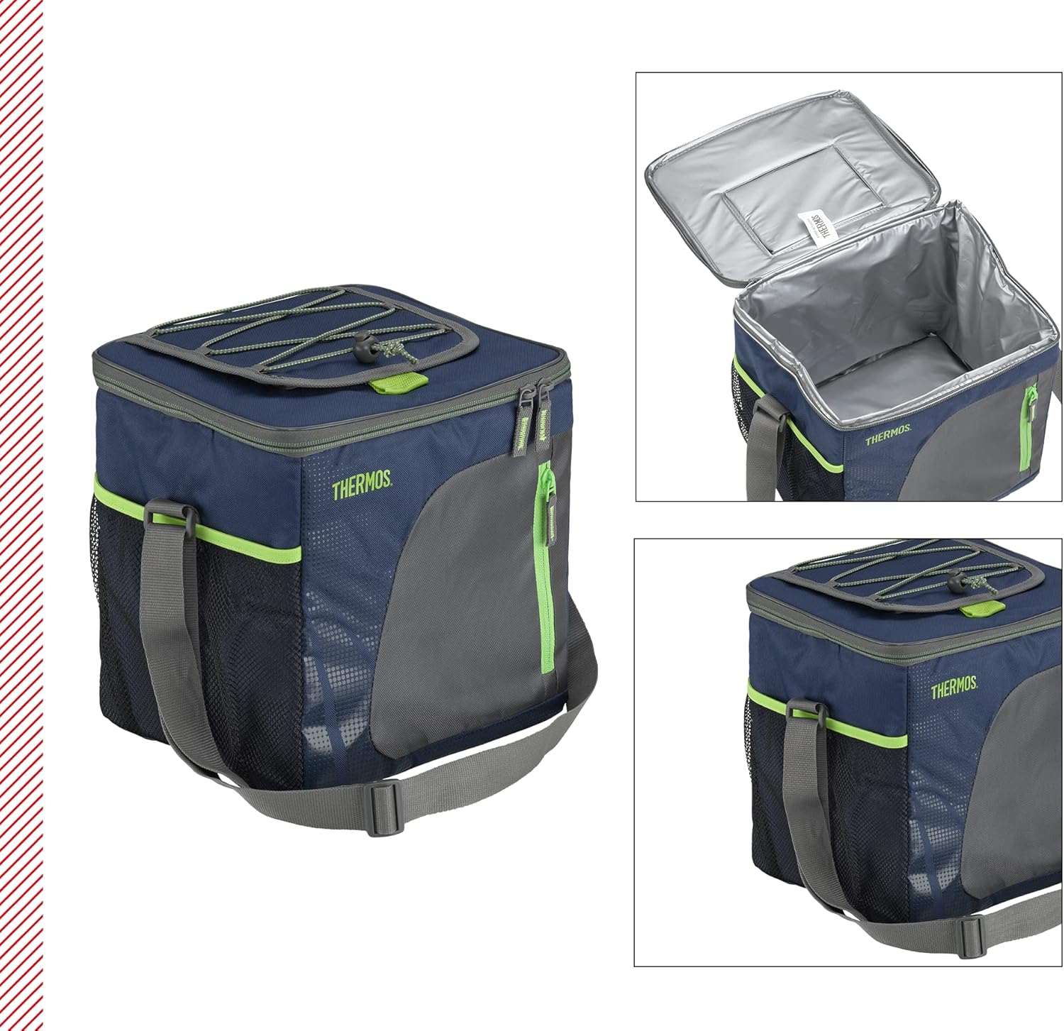 Thermos 148864 Radiance Cooler, Navy, 24 Can/16 L