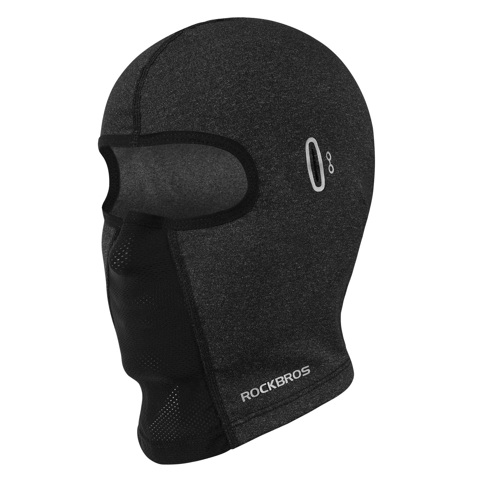 ROCKBROS Windproof Balaclava Breathable Face Cover Winter Thermal Fleece Neck Warmer Headcover Outdoor Sports Cycling Skiing Hats Fit Helmet Elastic Headwear 54-62CM