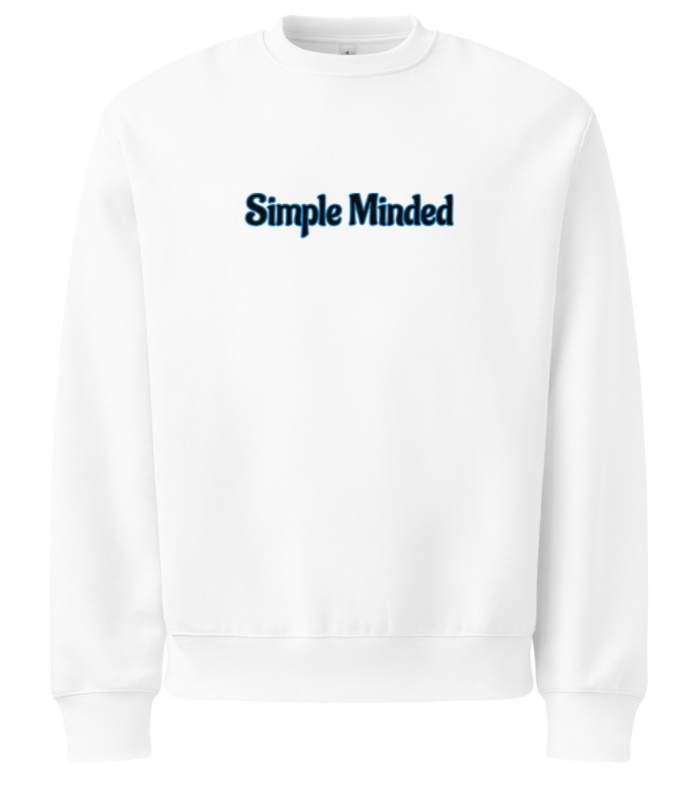 Simply Minded - Do Simple Things (Oversized heavyweight sweatshirt)