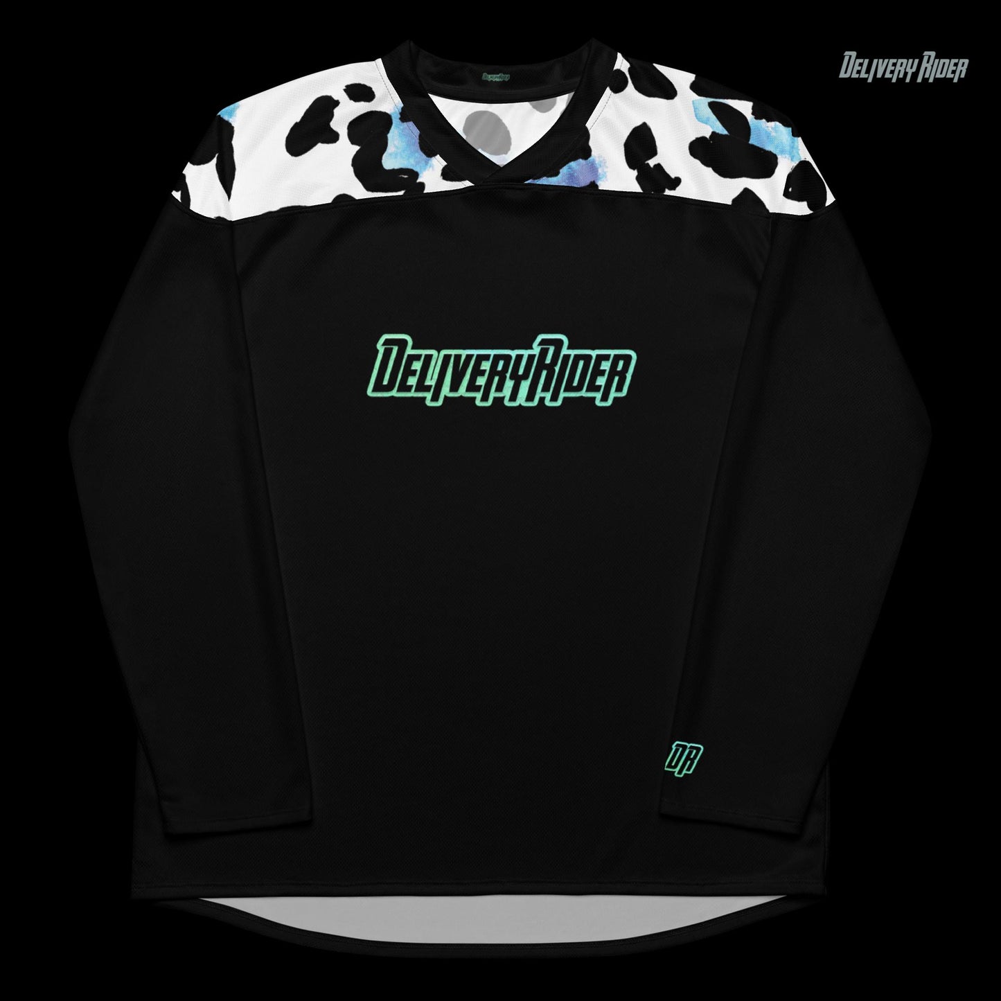 DeliveryRider hockey fan jersey (Cow Spots)