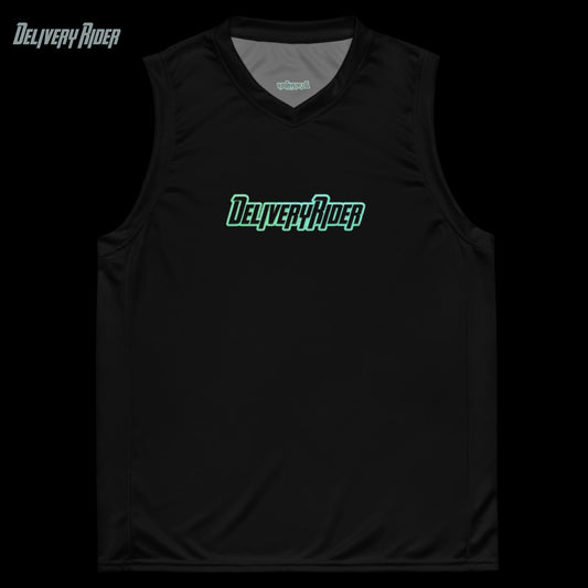 Delivery Rider unisex basketball jersey