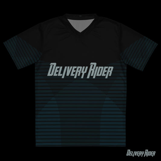 Delivery Rider Recycled unisex sports jersey