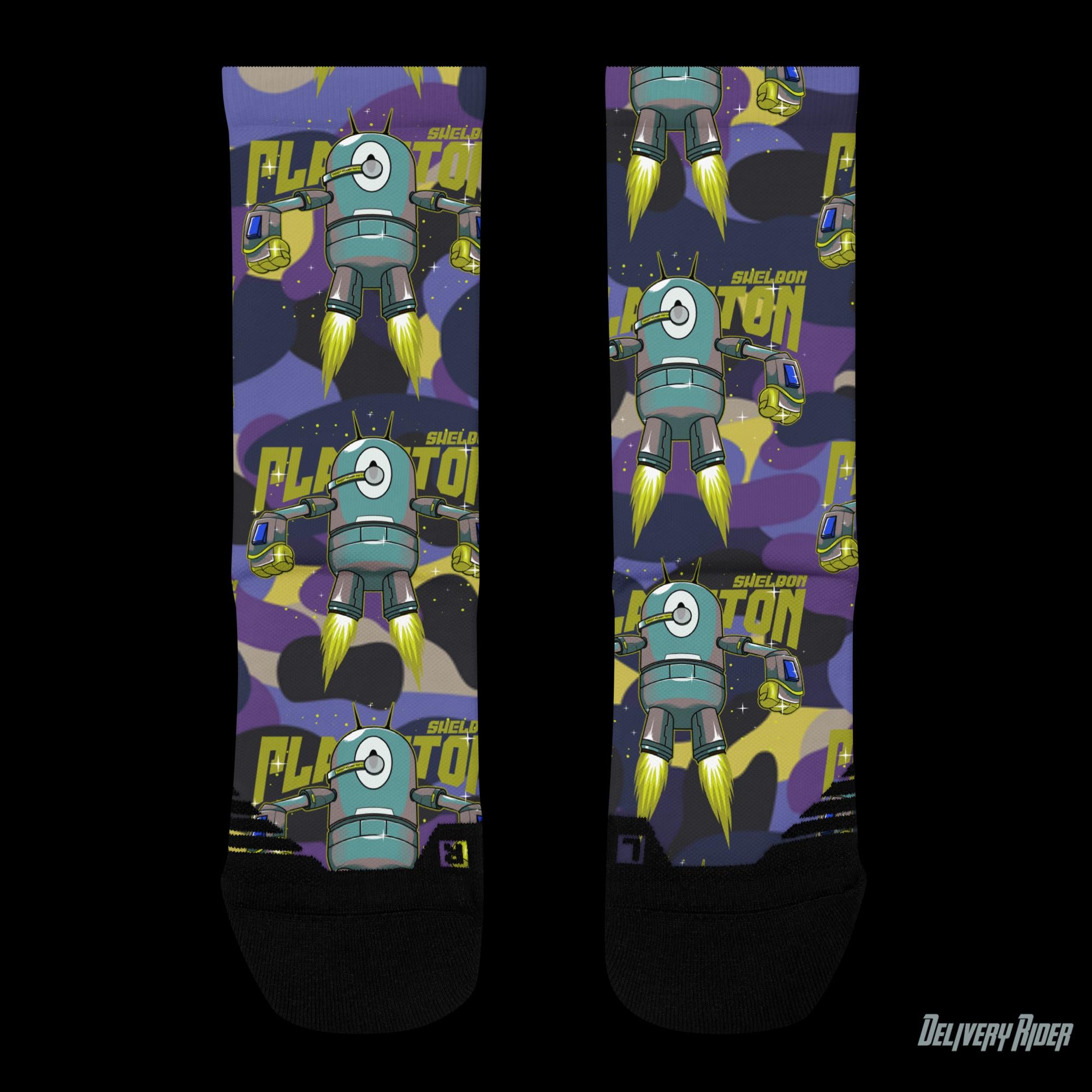 Plankton Basketball socks