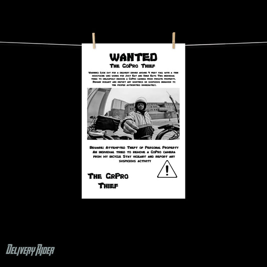 The GoPro THIEF Wanted Poster