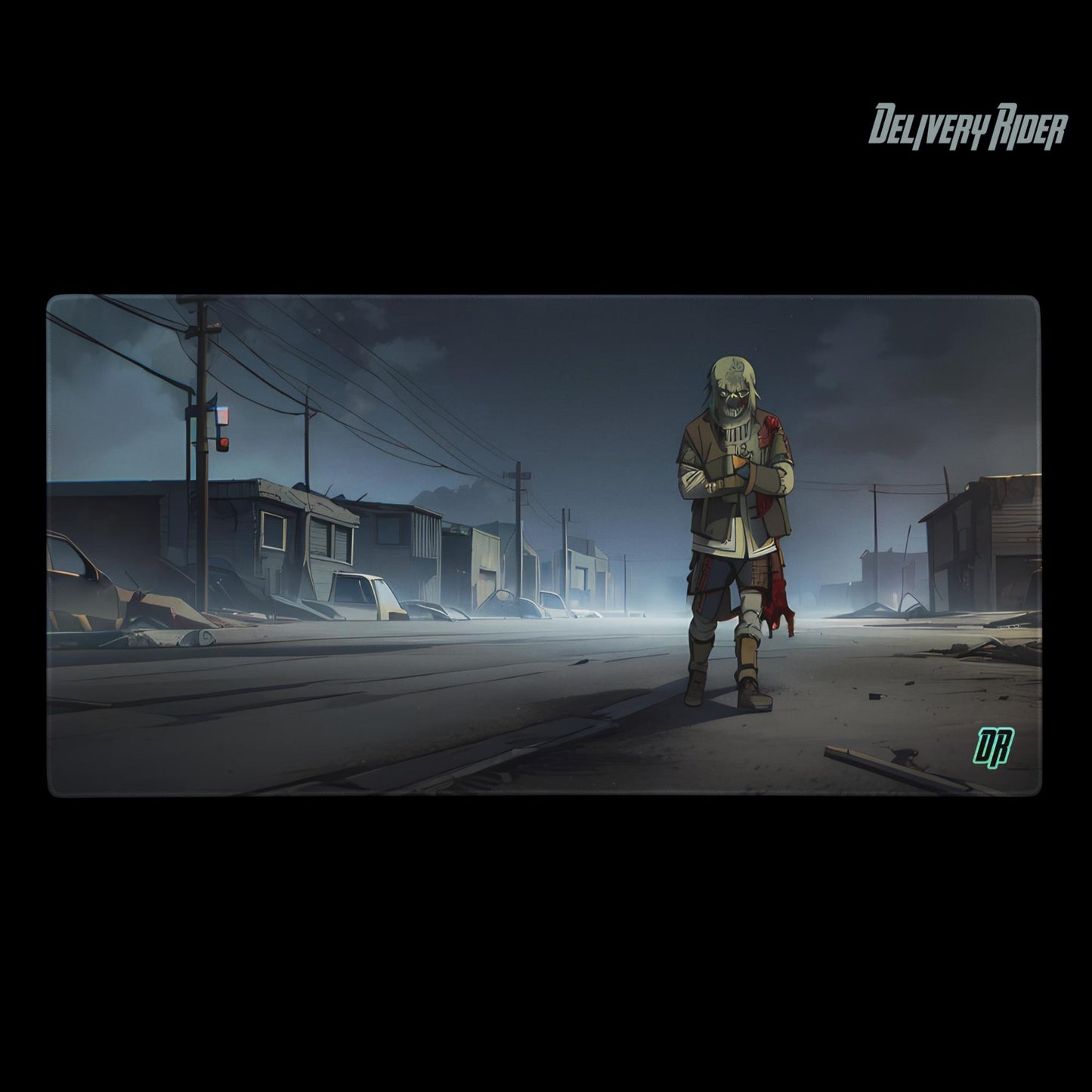 Delivery Rider Gaming mouse pad (AI Zombie)