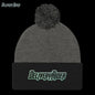 Delivery Rider Pom-Pom Beanie