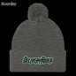 Delivery Rider Pom-Pom Beanie