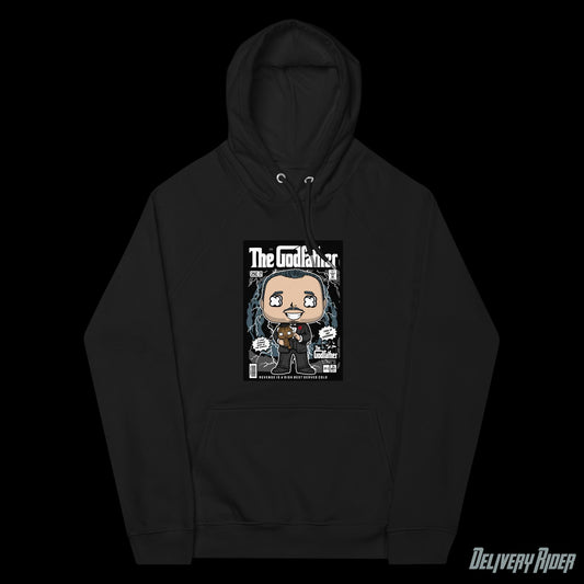 The Godfather Unisex eco raglan hoodie