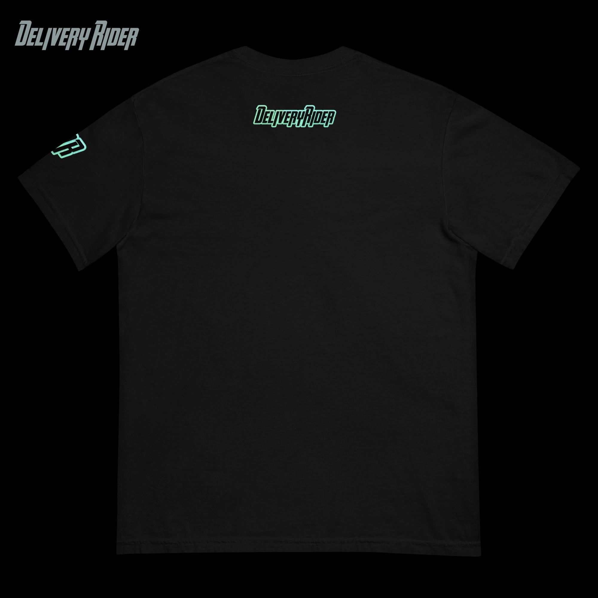 Delivery Rider Unisex Heavyweight T-shirt