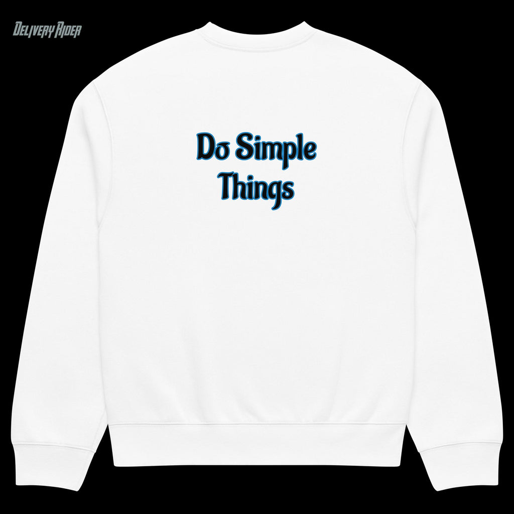 Simply Minded - Do Simple Things (Oversized heavyweight sweatshirt)