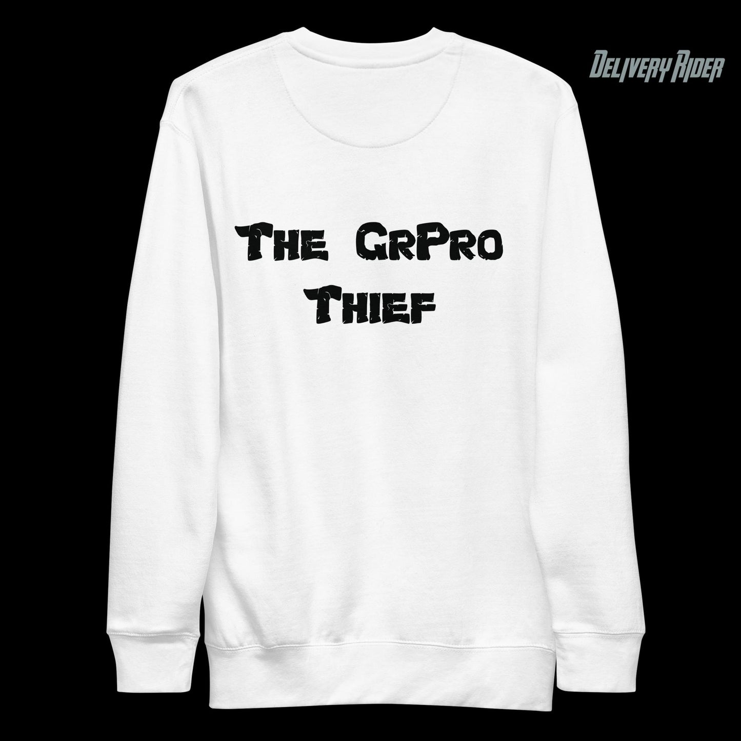 The GoPro Thief (Wanted: The Daring GoPro Bandit) Unisex Premium Sweatshirt (AI)