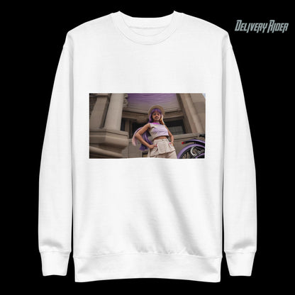 The GoPro Thief (Wanted: The Daring GoPro Bandit) Unisex Premium Sweatshirt (AI)