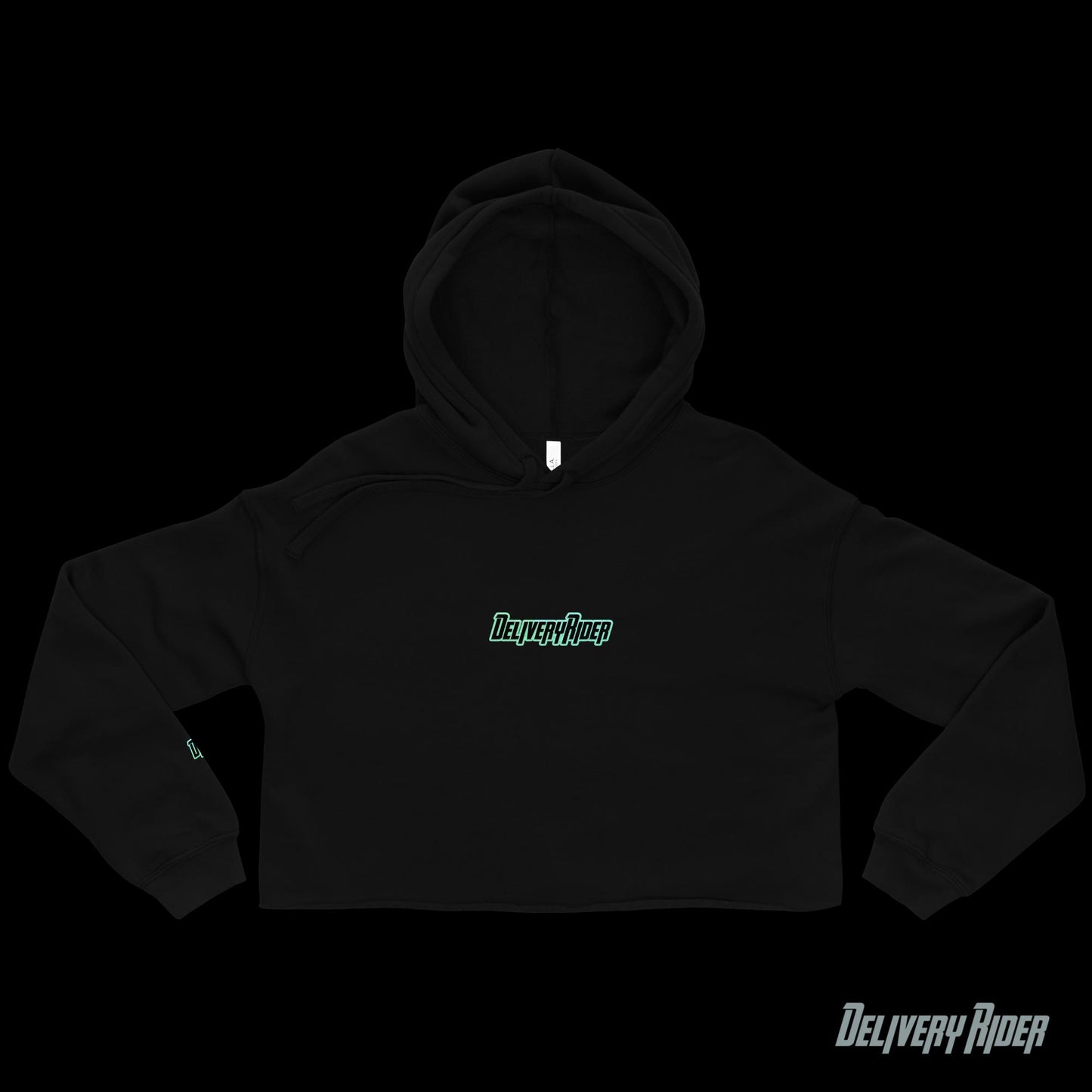 Delivery Rider Crop Hoodie