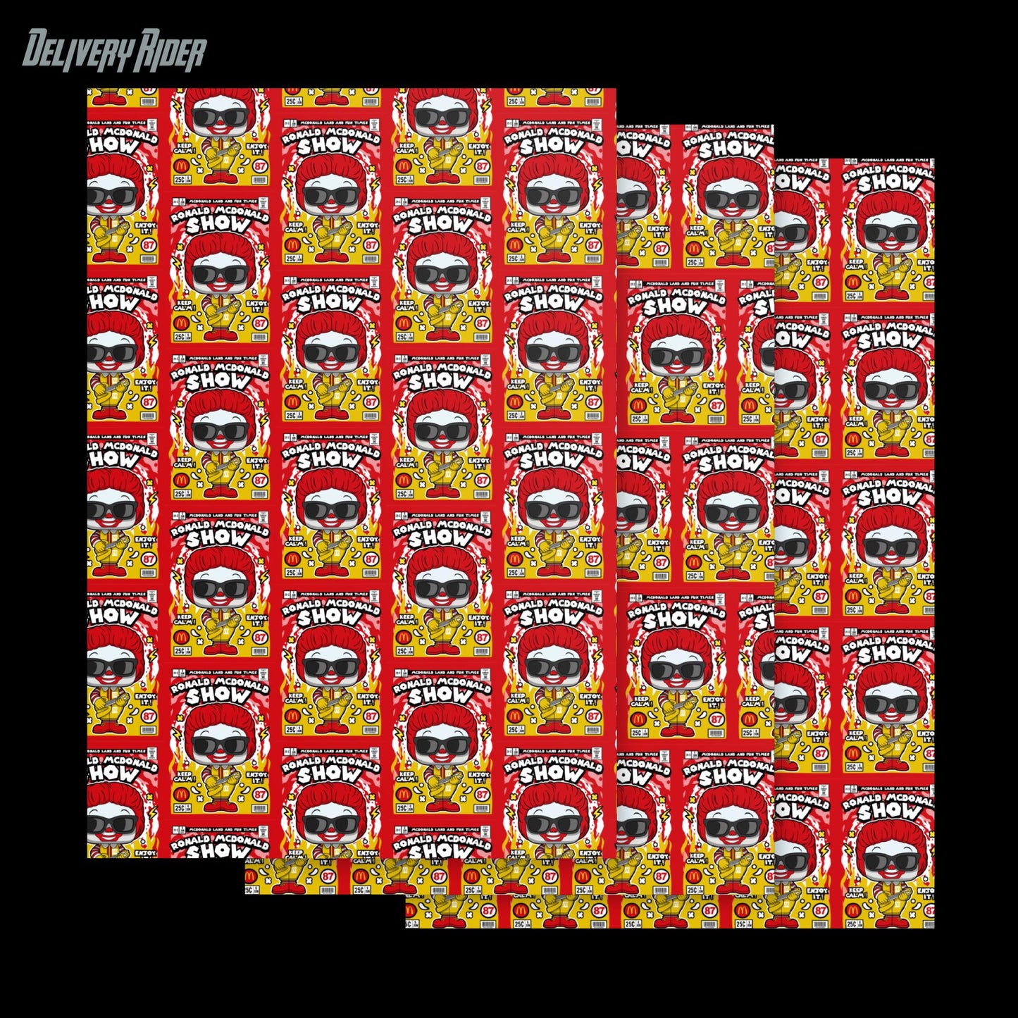 Ronald Wrapping paper sheets