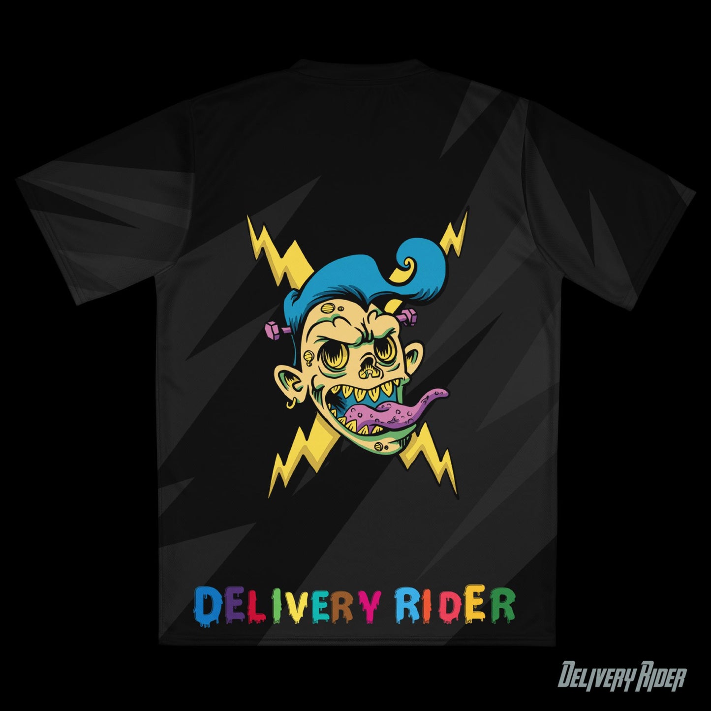 Delivery Rider Recycled unisex sports jersey