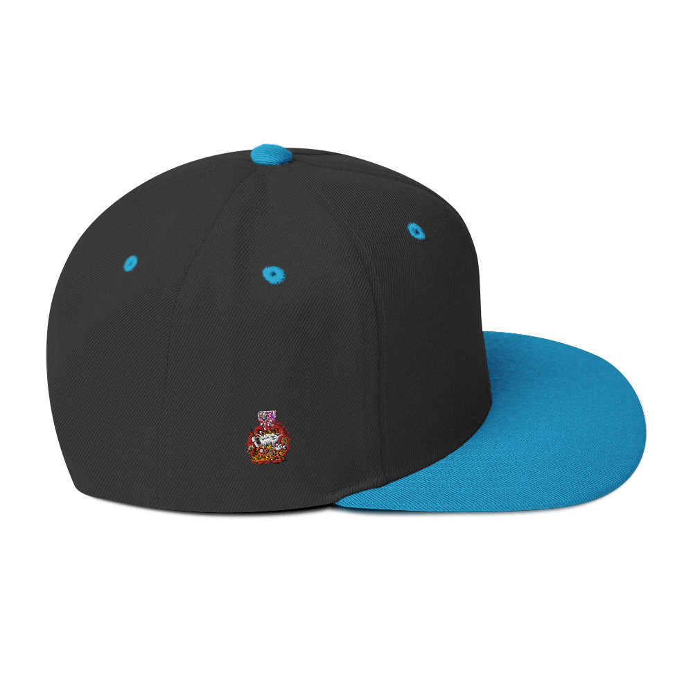 Delivery Rider Snapback Hat (Meowth Sushi Bar)