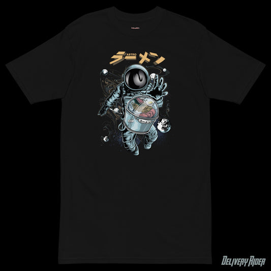 Delivery Rider Astro Ramen Men’s premium heavyweight tee