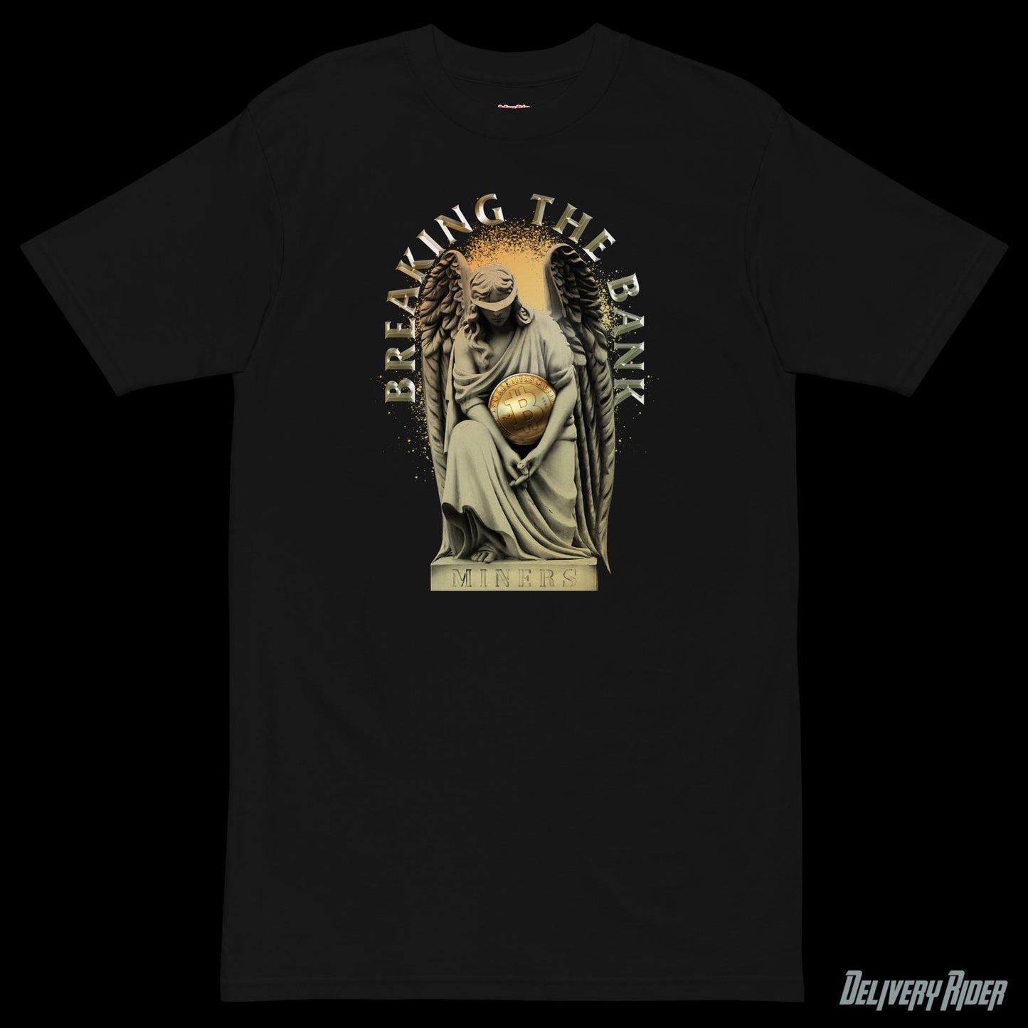 Delivery Rider (Breaking The Bank) Men’s premium heavyweight tee