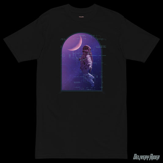 Astronaut Men’s premium heavyweight tee