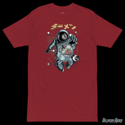 Delivery Rider Astro Ramen Men’s premium heavyweight tee