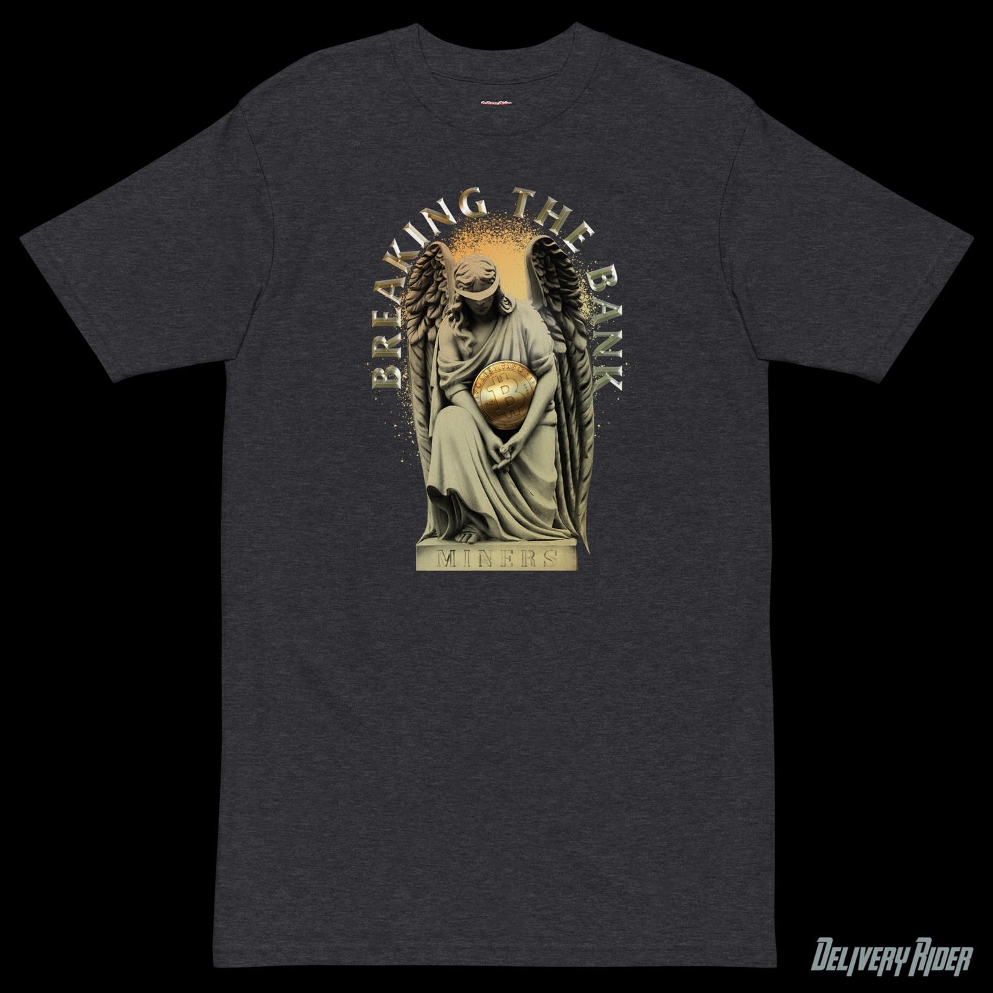 Delivery Rider (Breaking The Bank) Men’s premium heavyweight tee