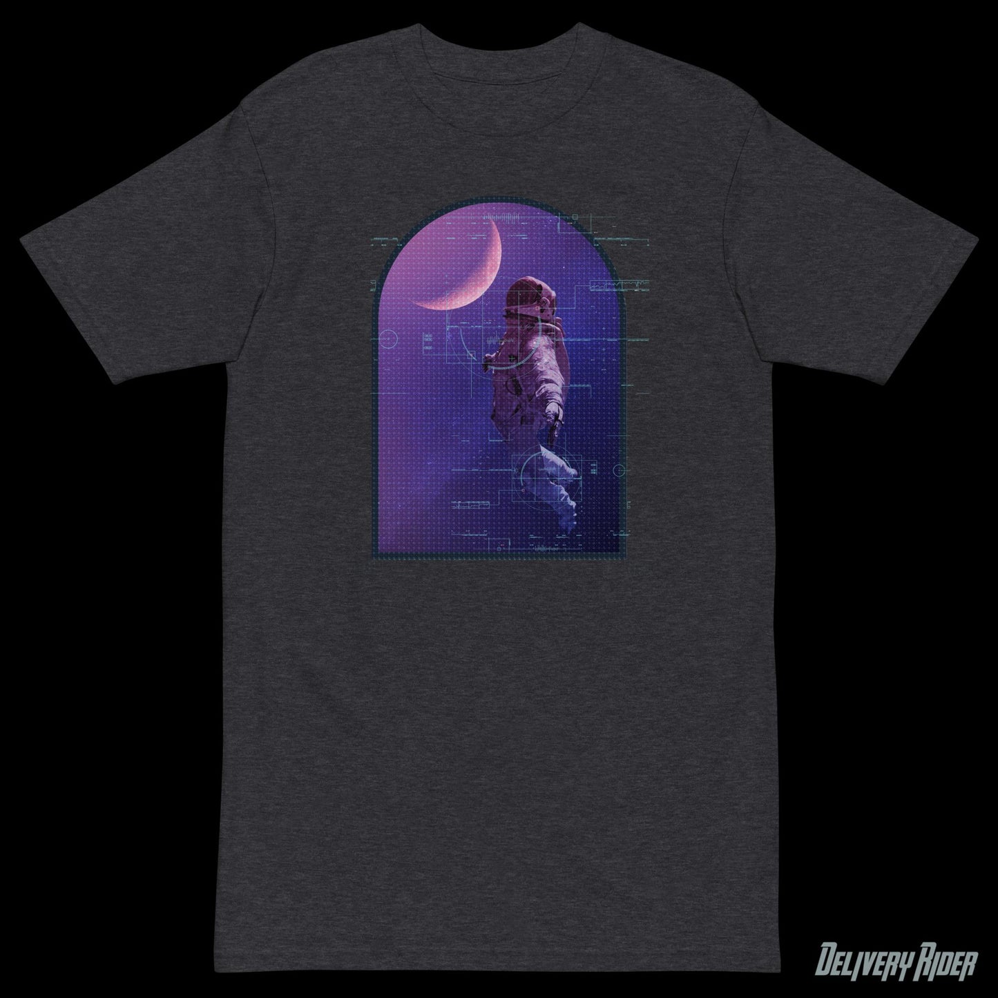 Astronaut Men’s premium heavyweight tee