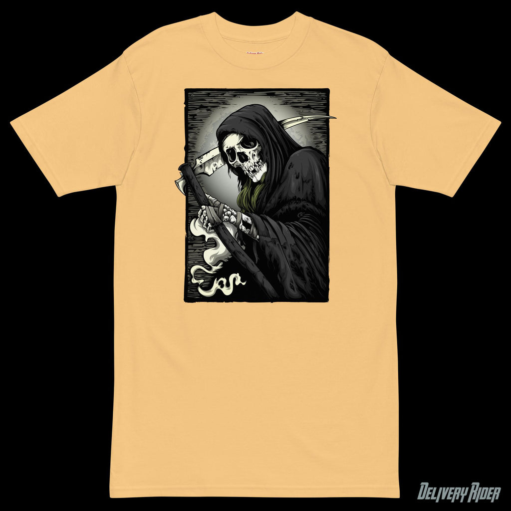 Delivery Rider Grim Reaper Tracksuit Men’s premium heavyweight tee