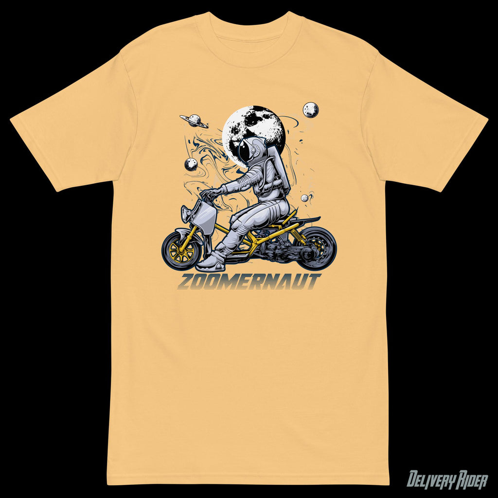 Delivery Rider Zoomer Men’s premium heavyweight tee